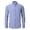 Blue, variant on Men's Shirt Long Sleeve Formal Casual Business Wear Classic Fit Clothes