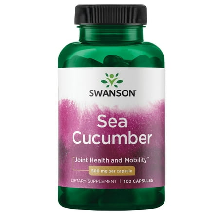 Swanson Dietary Supplements Sea Cucumber 500 mg Capsule 100ct