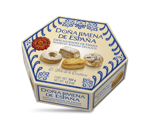 Dona Jimena Spanish Biscuit Assortment (Especialidades De Espana 100% Spanish) Net.Wt 12.3 oz