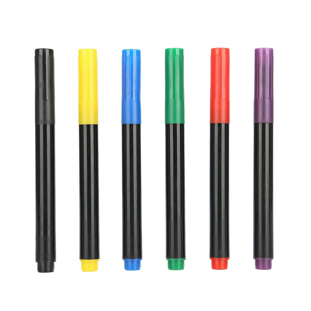 Ccdes 6 Colors Body Painting Marker Pen Kit Washable Colorful Marker