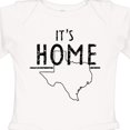 thumbnail image 4 of Inktastic Its Home- State of Texas Outline Distressed Text Boys or Girls Long Sleeve Baby Bodysuit, 4 of 5
