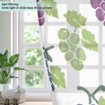thumbnail image 4 of Yayeee Window Curtains Light Filtering 63"x42" Grommet Panel Pair Home Living Room Decor, Purple Yellow Green Grapes Pattern, 4 of 7