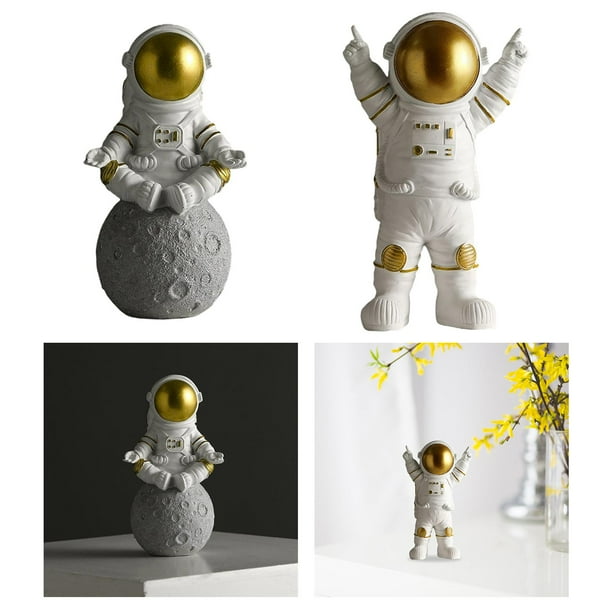 Figuras de resina Colco Decoración de habitación del hogar Astronauta