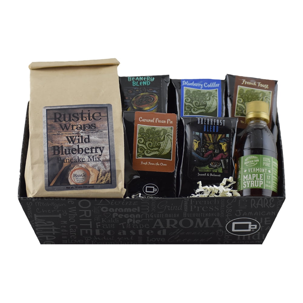 Breakfast in Bed Coffee Gift Basket