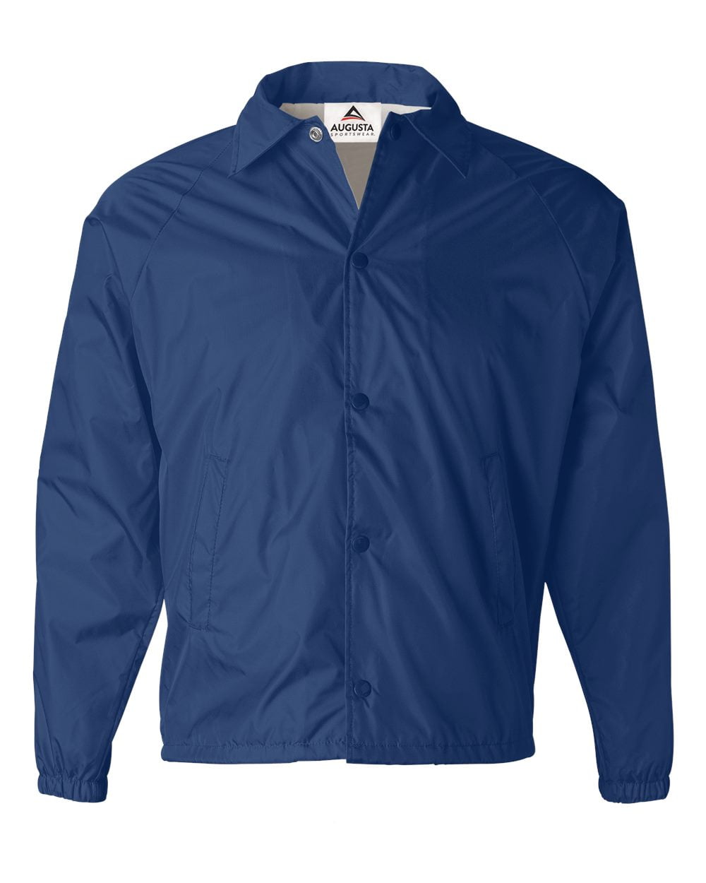 NYLON COACH'S JACKET/LINED NAVY M 