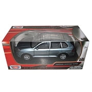 Porsche Cayenne Turbo Grey 1/24 Diecast Car Model by Motormax