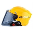 thumbnail image 4 of Motorcycle Helmet Unisex Men Women Electric Battery Helmet Summer Riding Safety Helmets Electric Battery Riding Safety Summer Accessories Men Women Riding Motorcycle Motorcycle Helmet Red, 4 of 7