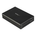 thumbnail image 1 of StarTech.com Convertisseur de Média Fibre Ethernet 10GbE pour Réseau 10Gbps 10GBASE-T SFP vers RJ45 Multigigabit Fibre Optique Mono Mode/multimode vers Ethernet Cuivre vers Pont Fibre, SMF/MMF - Convertisseur SFP vers RJ-45 (MCM10GSFP) - Convertisseur de Média Fibre - 10GbE - 10GBase-LR, 10GBase-SR, 10GBase-SR, 10gj-Base - RJ-F45, 1 of 5
