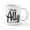 White, variant on CafePress - I'm An Ally Gay Pride Mug - 11 oz Ceramic Mug - Novelty Coffee Tea Cup