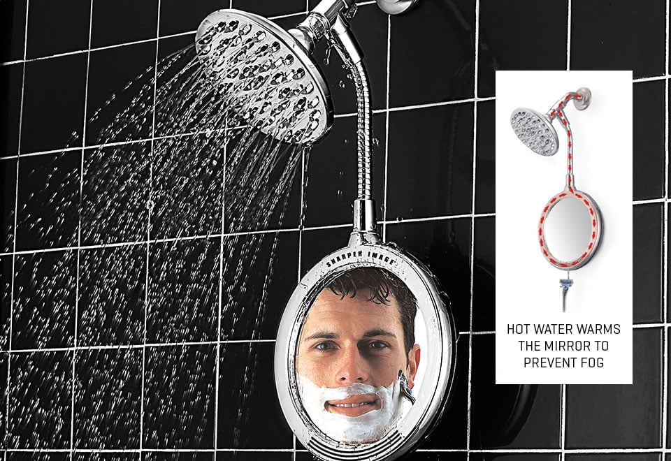 Sharper Image Heated FogFree Shower Mirror