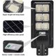 thumbnail image 2 of Luces de calle solares Lúmenes Luces de calle con energía solar al aire libre Sensor de movimiento, luz de calle solar de seguridad del anochecer al amanecer una rejilla Kuyhfg Bienvenido a Kuyhfg, 2 of 2