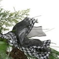 thumbnail image 3 of 6' x 12" White Berries and Plaid Bows Artificial Christmas Garland - Unlit, 3 of 4