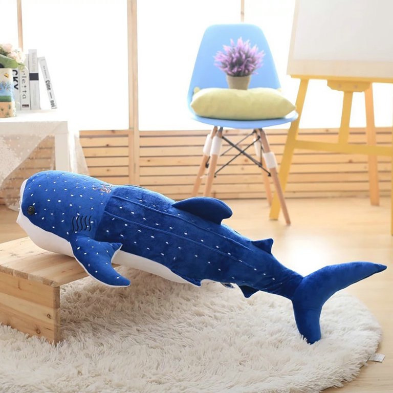 Anvazise Cute Shark Plush Toy Big Fish Cloth Doll Whale Stuffed