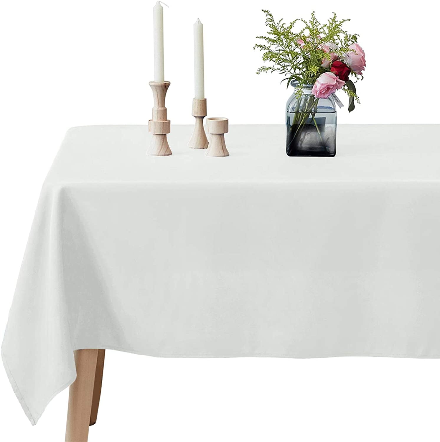 IVORY 60x126 RECTANGLE POLYESTER TABLECLOTH Wedding Party Catering Kitchen