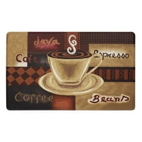 Achim Anti-Fatigue Kitchen Mat - Coffee, 18" x 30"