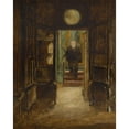 thumbnail image 3 of Georges Hugo 20x24 Black Modern Framed Museum Art Print Titled - Victor Hugo Descending from His Work Office in Hauteville House, 3 of 5