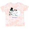 thumbnail image 3 of Inktastic Let It Snow Sassy Snowman in Top Hat Boys or Girls Toddler T-Shirt, 3 of 5
