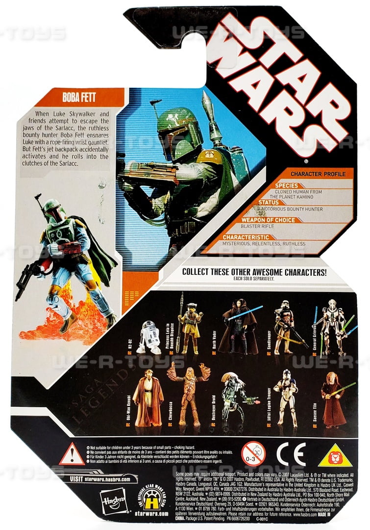 star wars action figures DARTH VADER 013 saga SILVER BOBA
