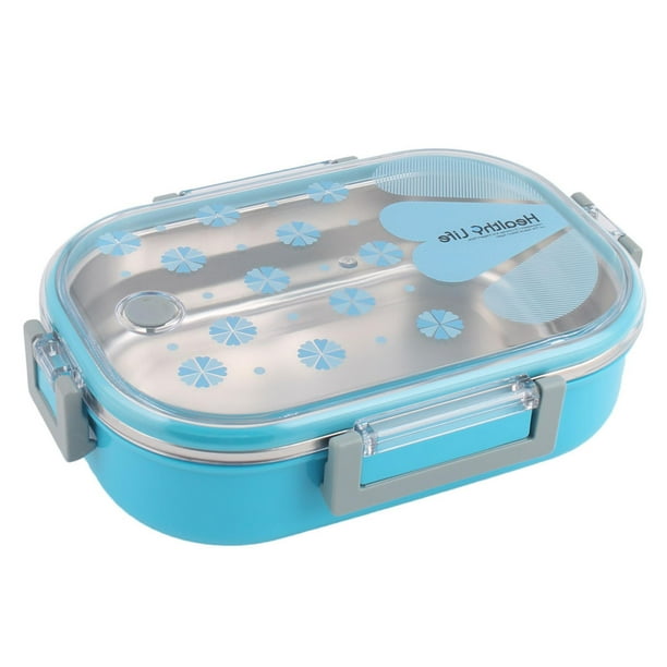 Household Porridge Soup Noodles Bowl Container Lunch Box Blue Walmart