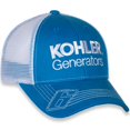 thumbnail image 3 of Men's RFK Racing Light Blue/White Brad Keselowski Kohler Adjustable Hat, 3 of 5