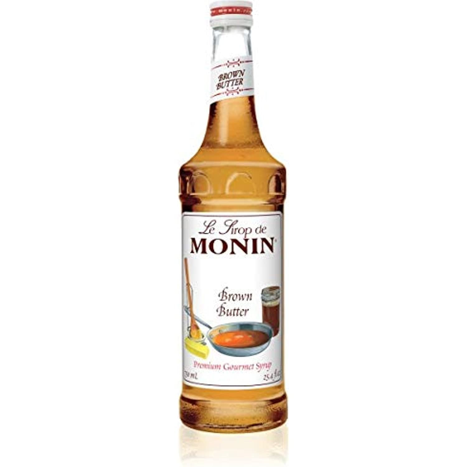 Monin Brown Butter Syrup, Buttery Smooth Flavor With Rich Nutty Aroma, Great For Lattes