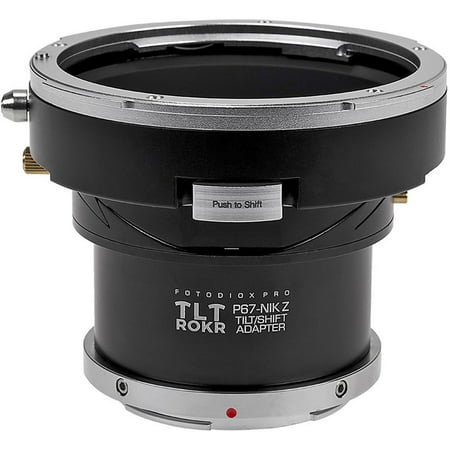 Fotodiox P67-EOSR-TLTROKR Tilt & Shift Lens Mount Adapter for Pentax 6 x 7 Canon Camera Body