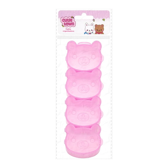 Cajita Organizadora Prichos Cutie Town de Plástico 1 Pieza