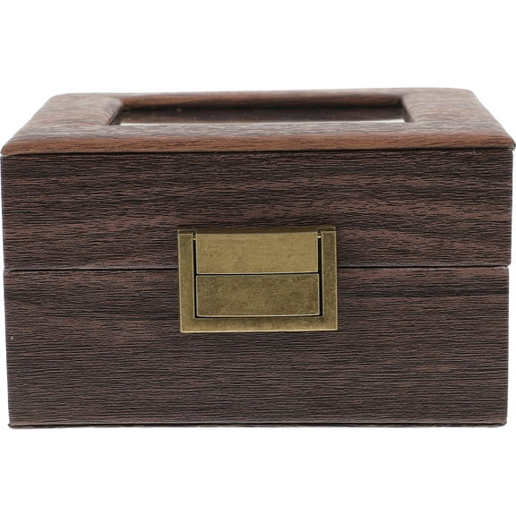 AURARMLET Wood Jewelry Storage Box Case for Home Use Organizer with Multiple Compartments 1 Set