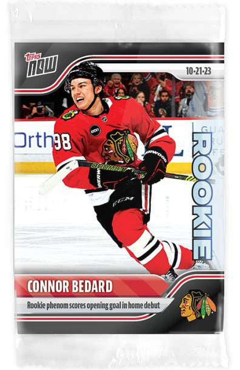 NHL 2023-24 Topps Now Hockey Connor Bedard Single Sticker