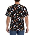 thumbnail image 2 of Rocae Space Rocket for Men's Moisture-Wicking Crew Tee - T-Shirt for Sports, Outdoor Activities, and Casual WearLarge, 2 of 9
