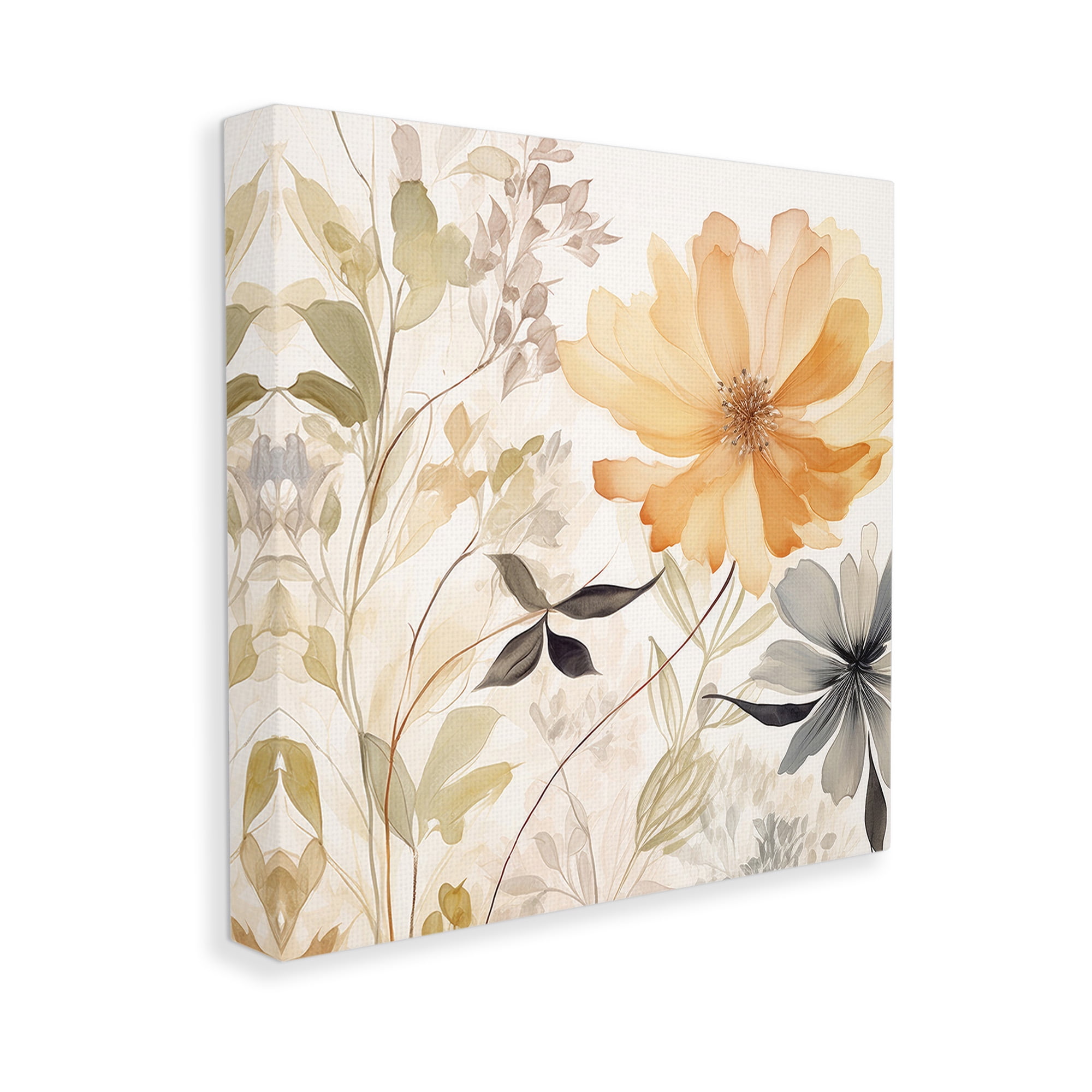 Stupell Industries Lush Botanical Serenity Botanical & Floral Painting Gallery Wrapped Canvas Art Print Wall Art, 36 x 36