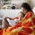 thumbnail image 4 of Zulay Kitchen Double Sided Round Pepperoni Pizza Blanket, Novelty Blanket Throw - 36 Inch, 4 of 4