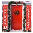 thumbnail image 2 of VerPetridure Christmas Curtain Decoration Door Hanging Painting Hanging Flag Decoration, 2 of 3