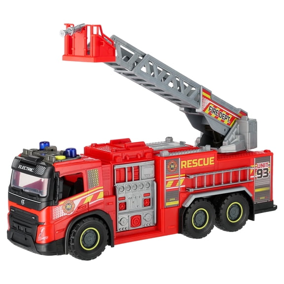 Adventure Force Giant Fire Truck with Lights and Sounds