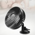 thumbnail image 3 of COM1950s Ventilateur à Clipser, Câble Usb vers Usb, Ventilateur de Voiture Usb, Ventilateur à Clip Rotatif 360° pour Circulation de Véhicule, Ventilateur de Refroidissement à 3 Vitesses pour Voiture Camion Suv Rv Extérieur, Noir, 3 of 8