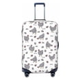 thumbnail image 2 of Goofa Funny Chicken Pattern Luggage Covers For Suitcase,Suitcase Cover Protector Fit 18-32 Inch Luggage-Large, 2 of 9