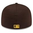 thumbnail image 4 of Men's New Era  Brown San Diego Padres 2024 Clubhouse Low Profile 59FIFTY Fitted Hat, 4 of 6