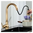 thumbnail image 5 of Brass Pull Out Kitchen Faucet Hot Cold Water Mixer Crane For Bathroom 360 Rotation Kitchen Mixer Tap Basin Taps, 5 of 10