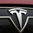 thumbnail image 5 of 3D Metal Car Stickers and Decals Emblem Badge T Logo Tesla Fit,Silver, 5 of 5
