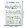 thumbnail image 5 of 4/8pcs Bible Book Stickers 5x7 Inch, Christian Bible Tracker for Women & Men, Bible Study Dashboard Sticker, Faith & Scripture Stickers, 5 of 5