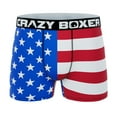 thumbnail image 4 of CRAZYBOXER America Money Flag Men's Boxer Briefs (2 Pack), 4 of 5