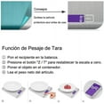 thumbnail image 4 of Báscula de cocina digital de acero inoxidable con pantalla LCD, 3 g-5 kg, pilas incluidas, 4 of 7