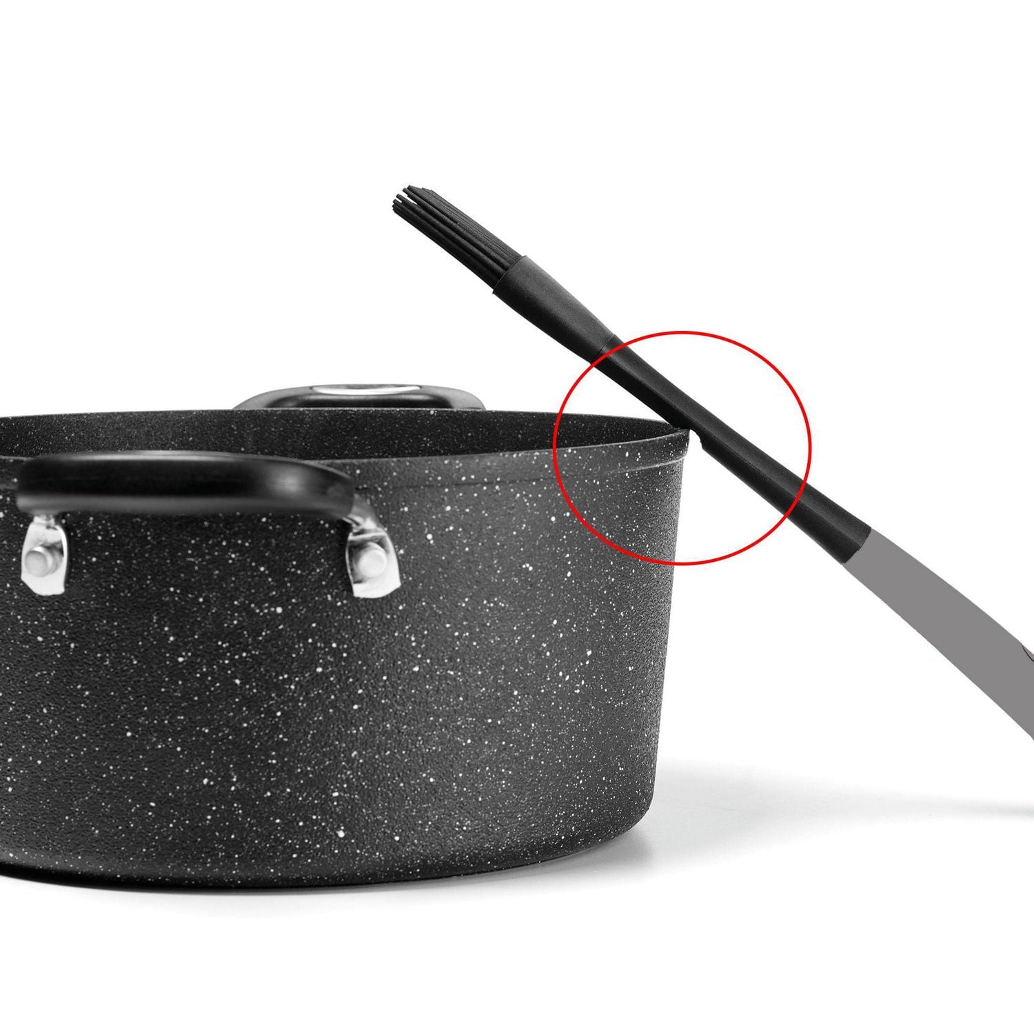 Gourmet STEEL - Pinceau à badigeonner en silicone