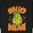 thumbnail image 3 of The Grinch  - Hallo - Men's Crew Neck Fleece Pullover, 3 of 5