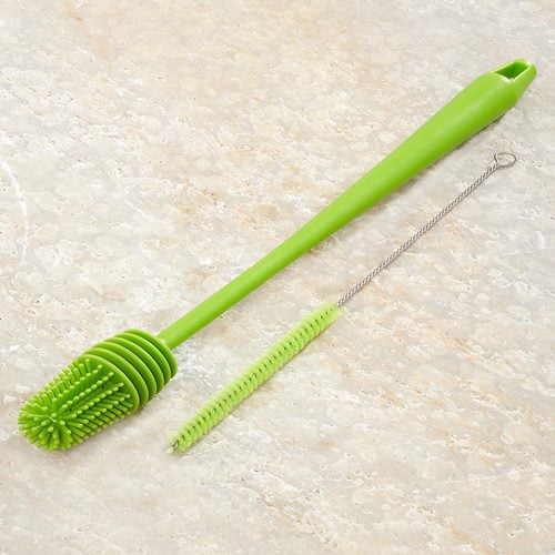Core Ultimate 2Pc. Bottle and Straw Brush SetsGreen