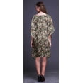 thumbnail image 4 of Bimba Flower Womens Short BeachÂ&nbsp;KaftanÂ&nbsp;Beachwear Bikini Coverup Midi Dress-4X-5X, 4 of 5