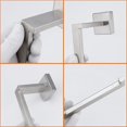 thumbnail image 4 of Juego De Accesorios De Baño De Acero Inoxidable Soporte Para Toallas De Mano De Cocina Noticed HA025289-02, 4 of 7