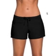 thumbnail image 4 of Traje de Baño Soidarity Pantalones Cortos de Moda Negro L Banda Ajustable, 4 of 6