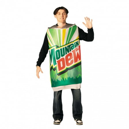 Adults Mountain Dew™ Can Tunic Costume - One Size