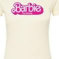 thumbnail image 3 of Barbie The Movie - Movie Logo  - Juniors Fitted Graphic T-Shirt, 3 of 5